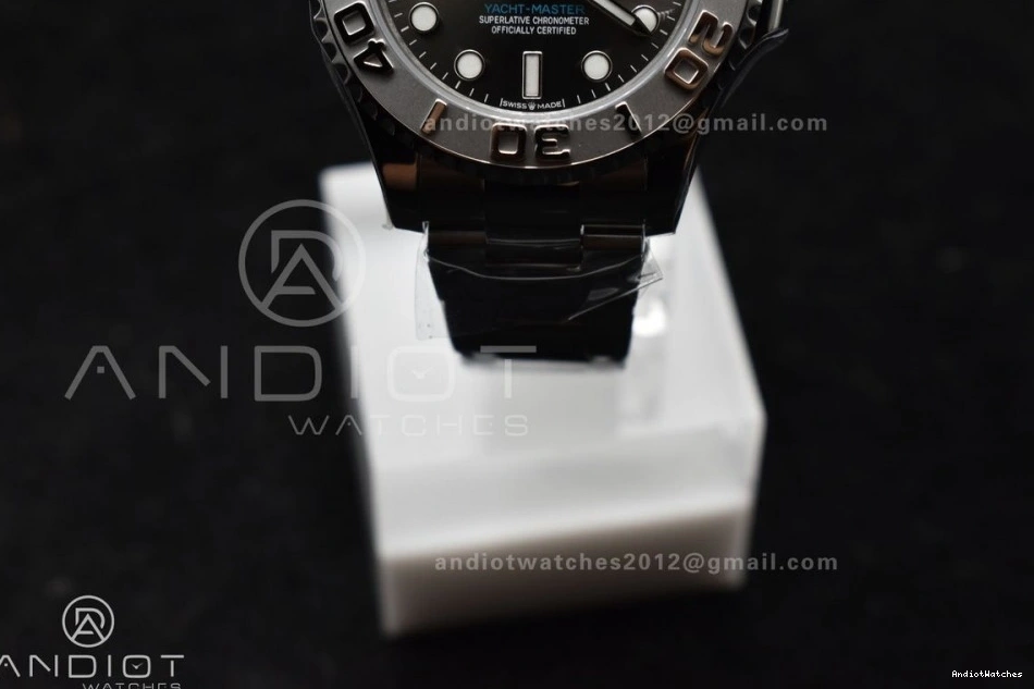 268622 A Yacht-Master Best CVSF Dial Case and Edition 316L 37mm Gray Bracelet Effortless SS 1215 1:1 0127